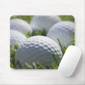 Golfball-Mausunterlage Mousepad (Mit Mouse)