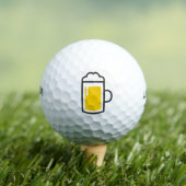 Golfball mit Bier (Insitu T-Shirt)