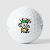 Golfball mit großer Persönlichkeit - Für immer sch (Vorderseite)