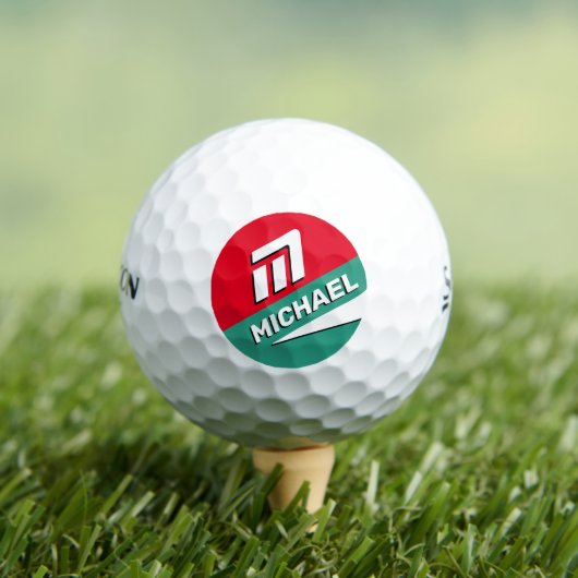 Golfball mit individuelle Name Golf Balls (Insitu T-Shirt)
