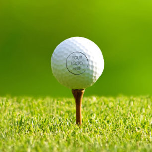 Golfball mit individuellem Logo, Fügen Sie Ihre Un
