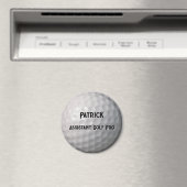 Golfball mit Personalisiertem Namen Magnet (In Situ (Geschirrspüler))