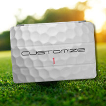 Golfball mit Personalisiertem Text