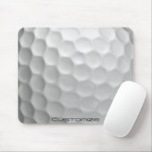 Golfball mit Personalisiertem Text Mousepad (Mit Mouse)