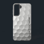 Golfball mit Personalisiertem Text Samsung Galaxy Hülle<br><div class="desc">Einzigartiges Design für den lässigen Golfer zum beruflichen im Herzen. Einzigartig und elegant,  wird dies Ihre Golffreunde beim nächsten Turnier oder der nächsten Ansammlung sicherlich beeindrucken. Passen Sie diesen Golf Ball mit dem Text Ihrer Wahl an.</div>