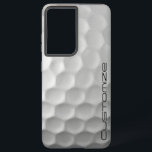 Golfball mit Personalisiertem Text Samsung Galaxy Hülle<br><div class="desc">Einzigartiges Design für den lässigen Golfer zum beruflichen im Herzen. Einzigartig und elegant,  wird dies Ihre Golffreunde beim nächsten Turnier oder der nächsten Ansammlung sicherlich beeindrucken. Passen Sie diesen Golf Ball mit dem Text Ihrer Wahl an.</div>