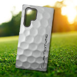 Golfball mit Personalisiertem Text Samsung Galaxy Hülle<br><div class="desc">Einzigartiges Design für den lässigen Golfer zum beruflichen im Herzen. Einzigartig und elegant,  wird dies Ihre Golffreunde beim nächsten Turnier oder der nächsten Ansammlung sicherlich beeindrucken. Passen Sie diesen Golf Ball mit dem Text Ihrer Wahl an.</div>