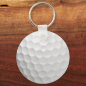 Golfball mit Personalisiertem Text und Nummer Schlüsselanhänger (Rückseite)