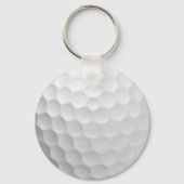 Golfball mit Personalisiertem Text und Nummer Schlüsselanhänger (Rückseite)