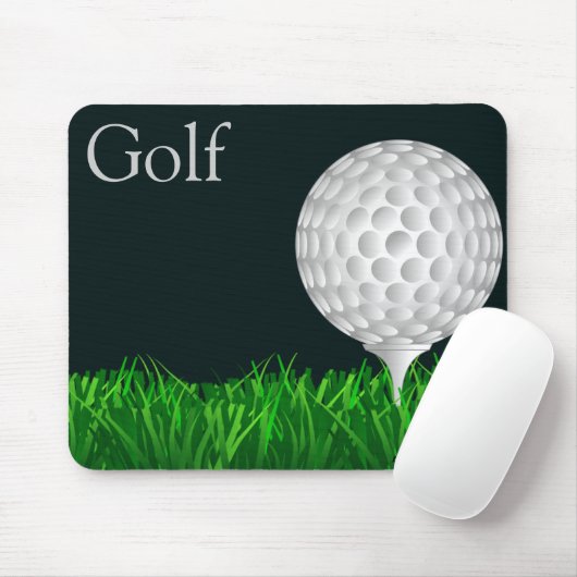 Golfball Mousepad (Mit Mouse)