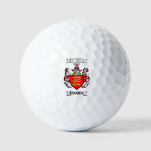 Golfball O'Brien Familienname und Schild