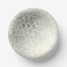 Golfball-Papierteller Pappteller