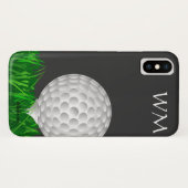 Golfball, personalisiert, Golf Case-Mate iPhone Hülle (Rückseite (Horizontal))