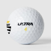 Golfball personalisiert mit Namen (Logo)