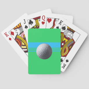 Golfball Poker Spielkarten