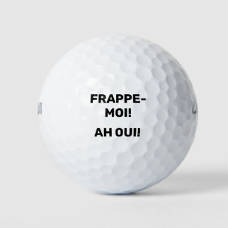 Golfball schlägt mich