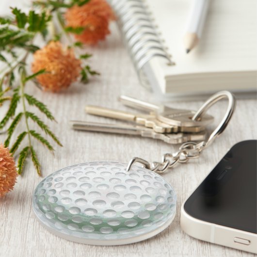 Golfball Schlüsselanhänger (Vorderseite rechts)