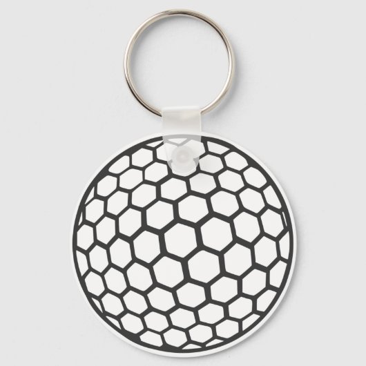 Golfball Schlüsselanhänger (Vorderseite)