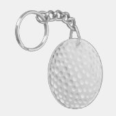 Golfball Schlüsselanhänger (Vorderseite links)