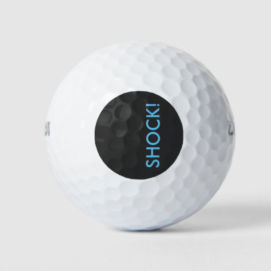 Golfball _ Schock _ senkrecht nach oben (Vorderseite)