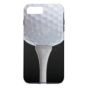 Golfball-schwarzer Hintergrund-Golf spielende Case-Mate iPhone Hülle