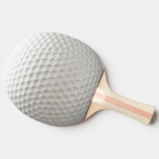 Golfball-Sport Tischtennis Schläger (Seitenansicht)