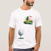 Golfball T-Shirt (Vorderseite)