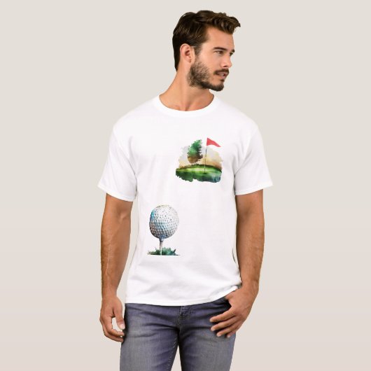 Golfball T-Shirt (Vorne ganz)