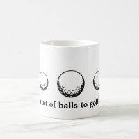 Golfball-Tasse