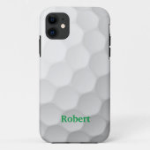 Golfball-Telefonzelle Case-Mate iPhone Hülle (Rückseite)