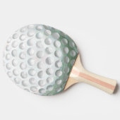 Golfball Tischtennis Schläger (Seitenansicht)