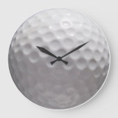 Golfball-Uhr Große Wanduhr (Vorderseite)