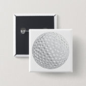 Golfball-Vektorgrafik Button (Vorne & Hinten)