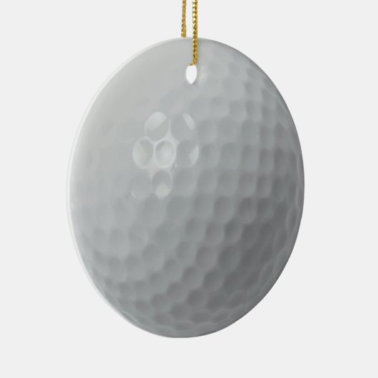 GOLFBALL-VERZIERUNG KERAMIK ORNAMENT (Rechts)