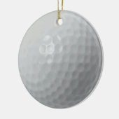 GOLFBALL-VERZIERUNG KERAMIK ORNAMENT (Links)