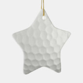 Golfball-Verzierung Keramik Ornament (Rechts)