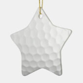Golfball-Verzierung Keramik Ornament (Links)