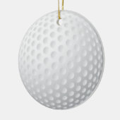 Golfball-Verzierung Keramik Ornament (Links)