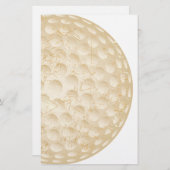 Golfball Vintag Briefpapier (Vorne/Hinten)