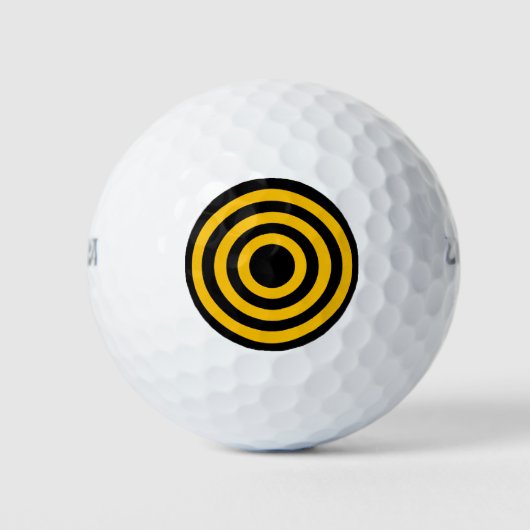 Golfball Wilson Ultra 500 GELB (Vorderseite)