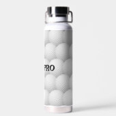 Golfbälle Abstrakt, mit Kupfer-Vakuum-Isolierung Trinkflasche (Rückseite)