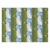 Golfbälle, die bis zur Fahne gegliedert sind, Tischdecke (Vorderseite (Horizontal))