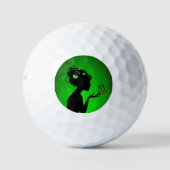 Golfbälle Die grüne Schmetterlinge (Vorderseite)