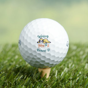 Golfbälle für Rentner - Lustige 9-to-5-Callaway-Bä