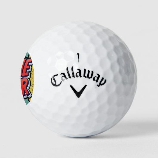 Golfbälle. Golfball (Logo)
