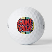 Golfbälle. Golfball (Vorderseite)