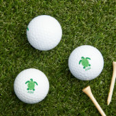 Golfbälle in Form einer Meeresschildkröte (Insitu Gras)
