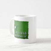 Golfbälle Kaffeetasse (Vorderseite Links)