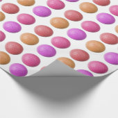 GOLFBÄLLE KOPIEREN FÜR FRAUEN, ROSA GESCHENKPAPIER (Ecke)