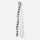 Golfbälle Krawatte (Rückseite)